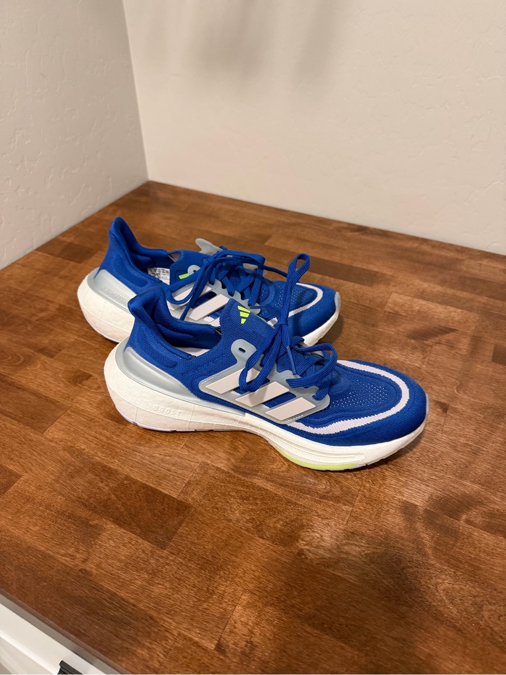 Adidas Blue Athletic Sneakers with White Accents